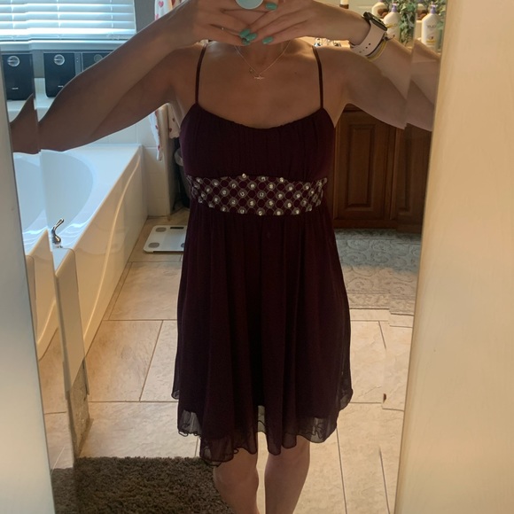 Plum/Purple Sleeveless Ruby Rox Dress - Picture 4 of 4